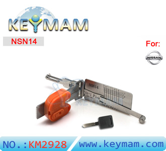 Nissan NSN14 lock pick & reader 2-in-1 tool